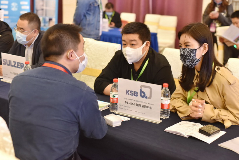 KSB was talking with suppliers