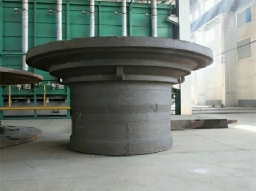 Supply large steel casting shell cover Logo