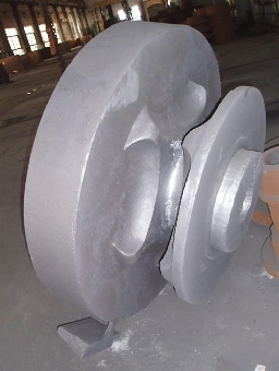 supply anchor chain wheel by steel casting with hi Logo