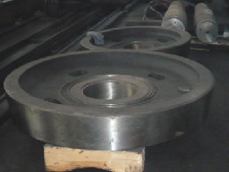 supply riding wheel by sand cast with competitive  Logo