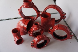 FM UL CE approved grooved couplings and fittings Logo
