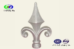 Foundry Aluminum Fence Decration Plug Logo