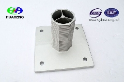 fence pole support Logo