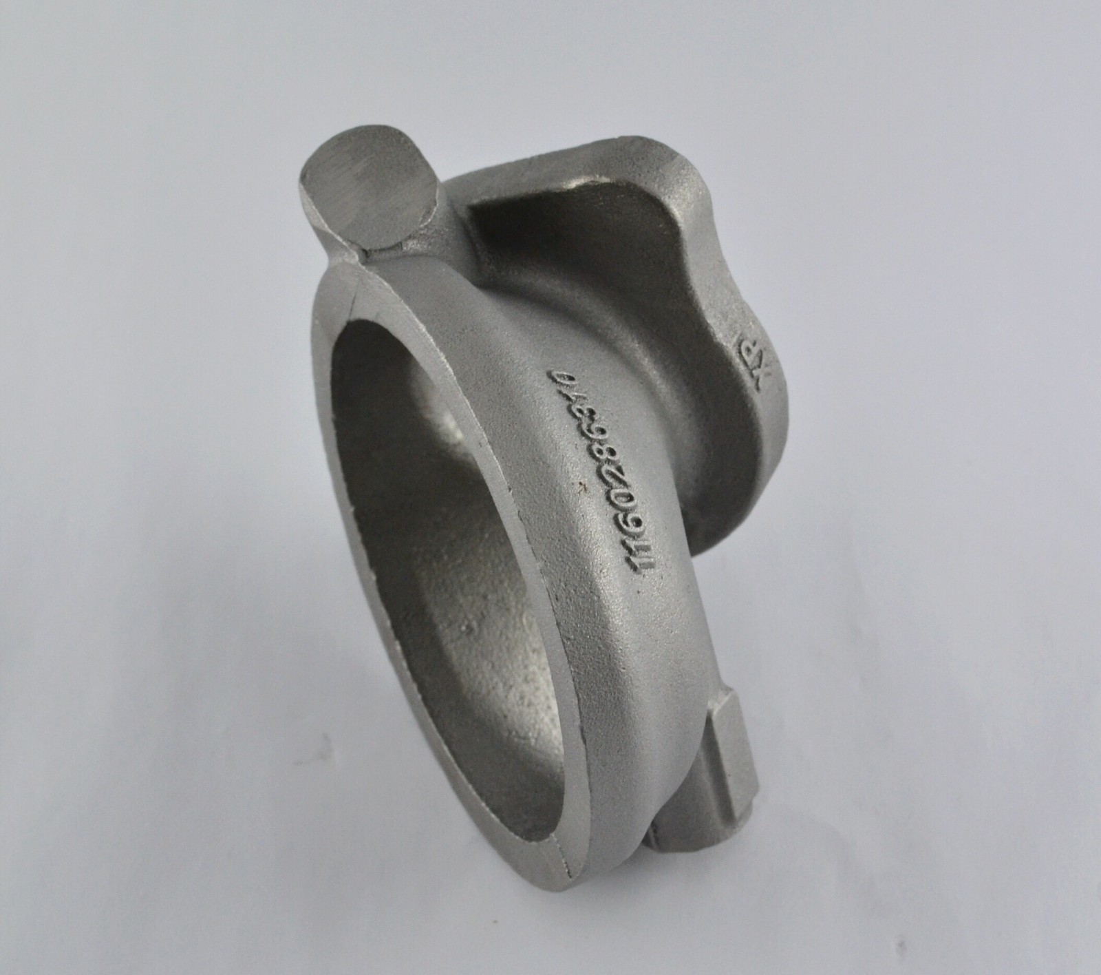 Heat-resistant Ductile Iron Casting Exaust Gas Outlet Cap Logo