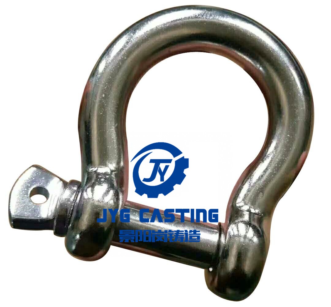 JYG Casting Customizes Investment Casting Marine Hardware Logo