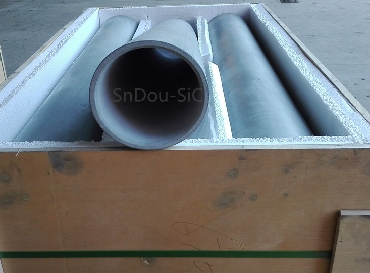 Nitride Bonded Silicon Carbide Protection Tubes for thermocouples of molten Aluminum